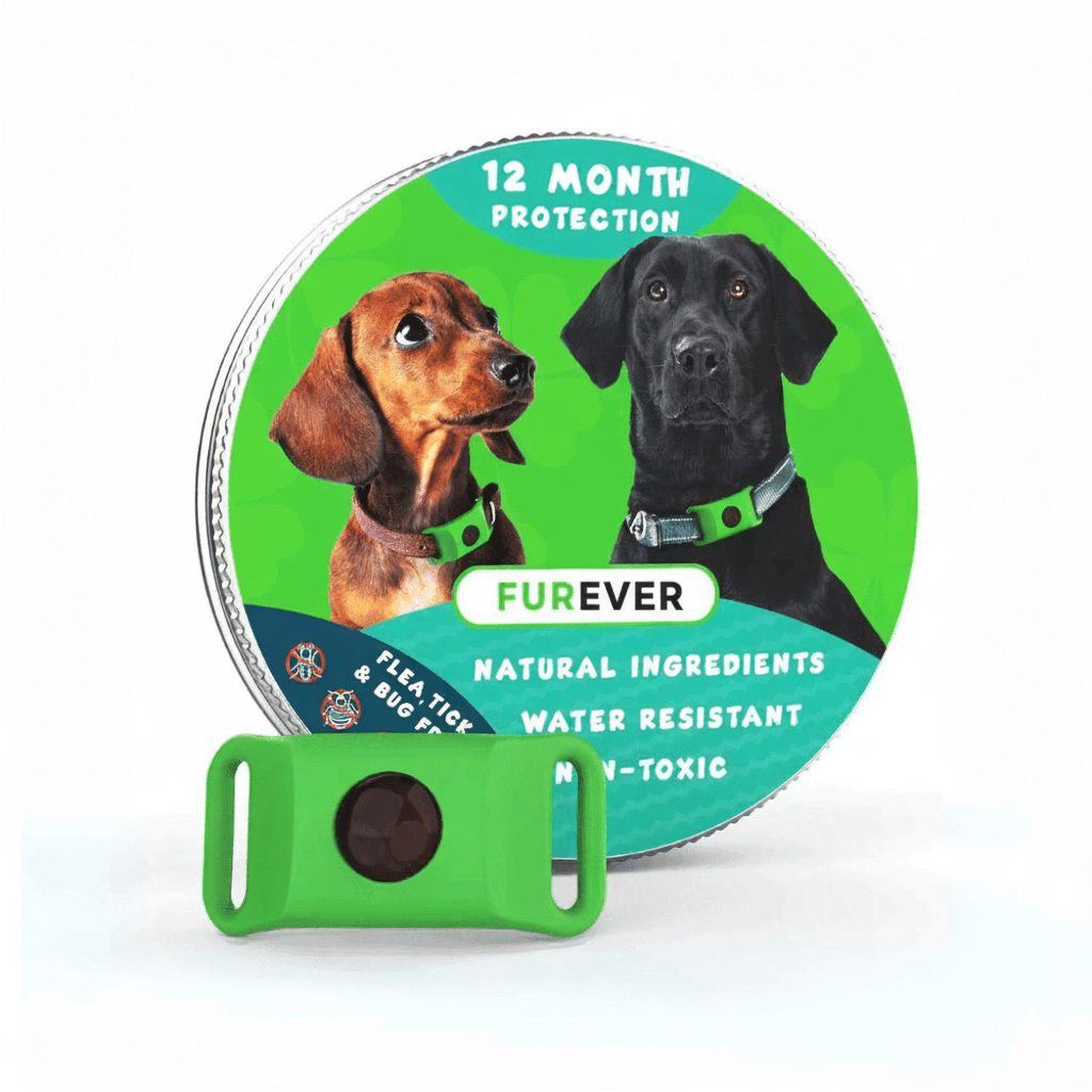 FurEver™ - 12 Months All Natural Flea and Tick Tags for Dogs